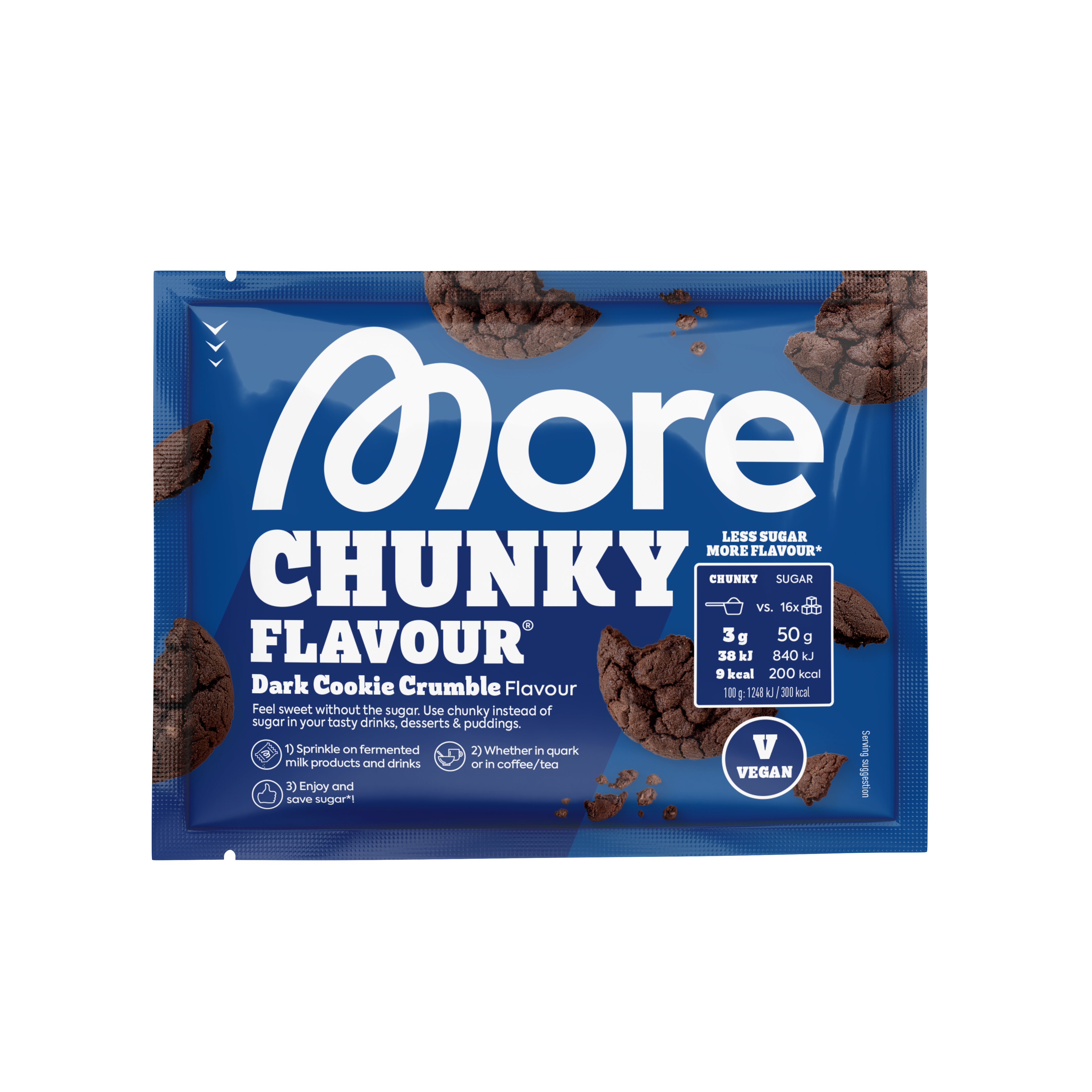 More Chunky Flavour (30g Probe) Dark Cookie Crumble 30g Probe