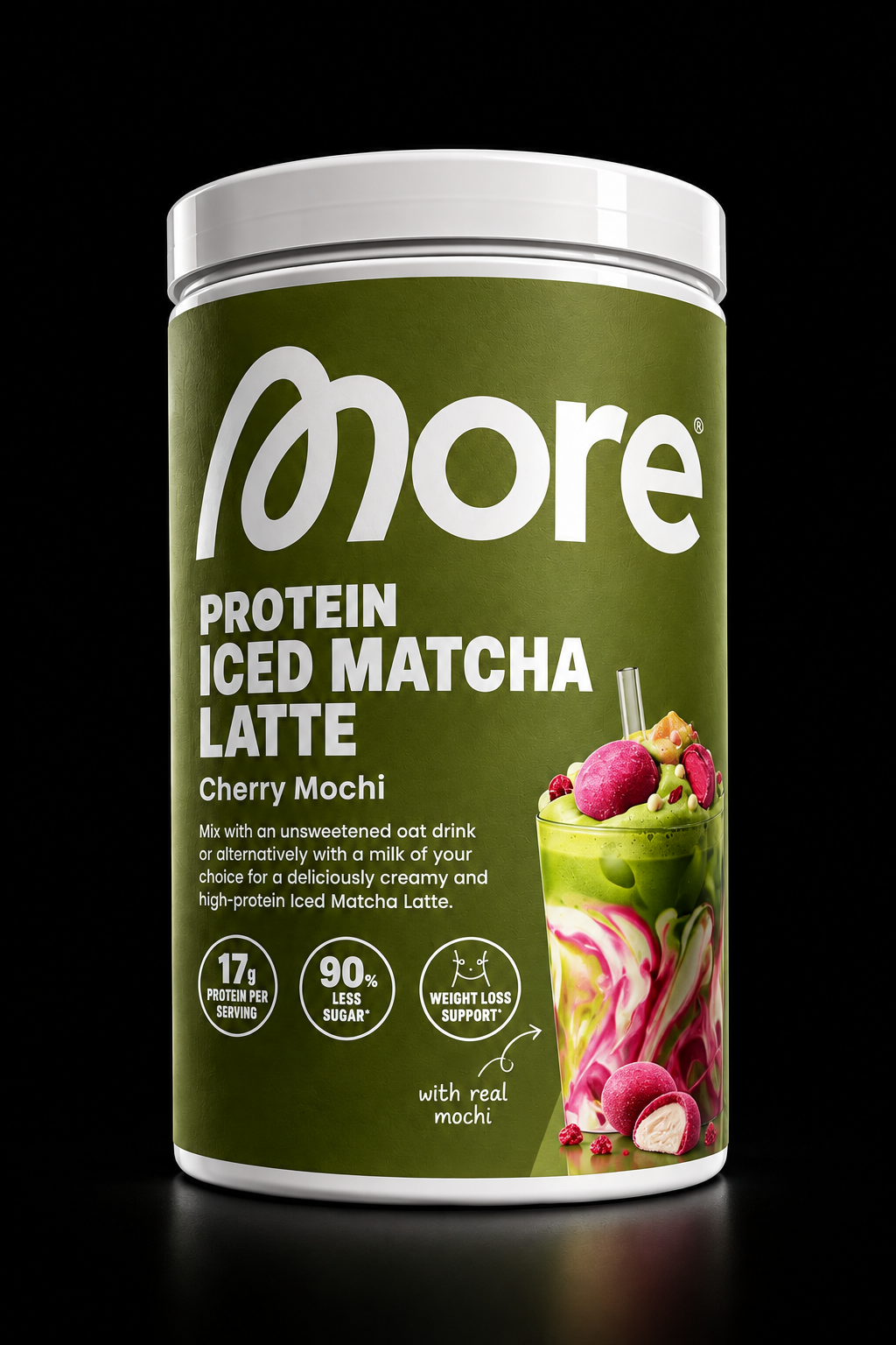 More Protein Iced Matcha Latte (500g)