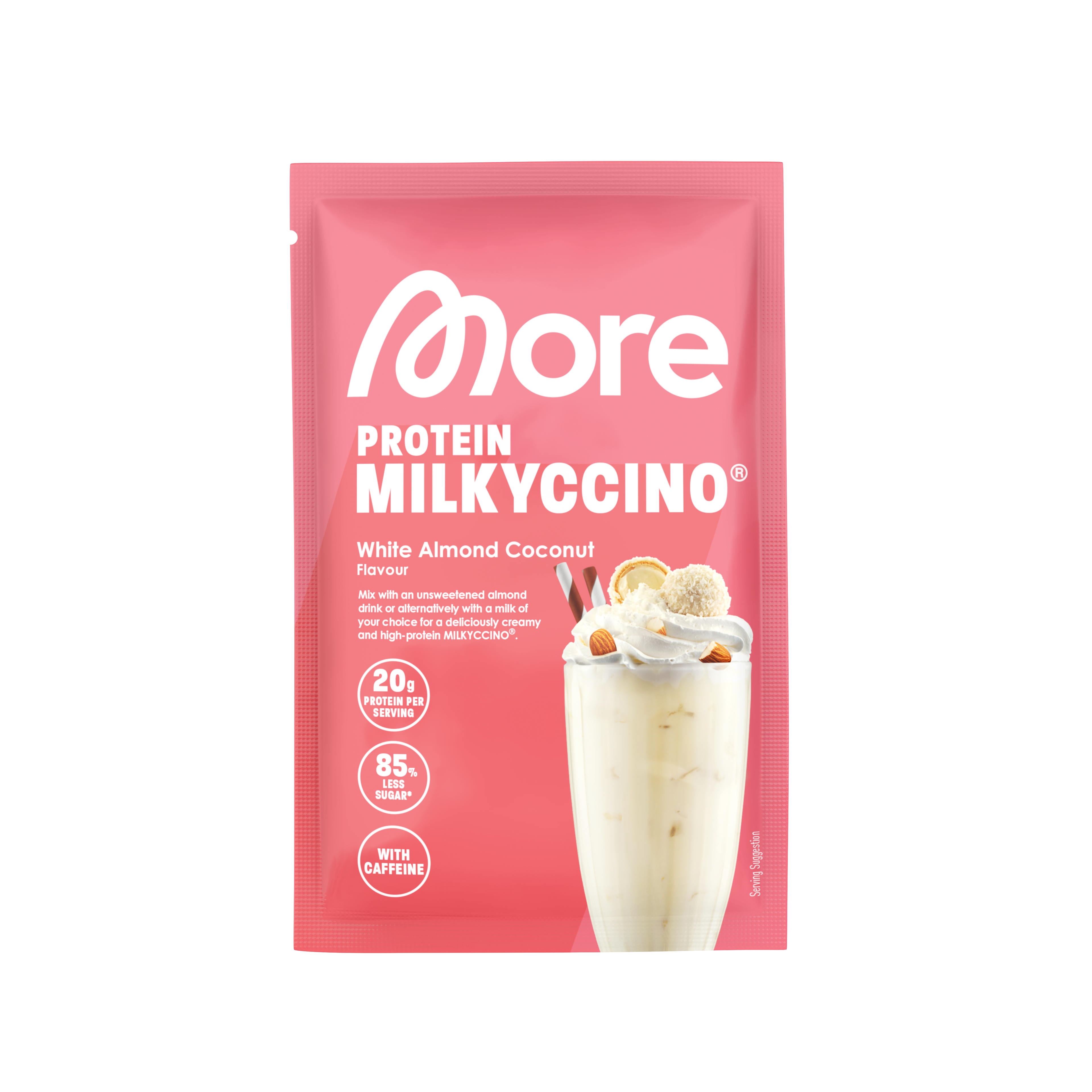 More Protein Milkyccino – White Almond Coconut (25g Probe) White Almond Coconut 25g Probe