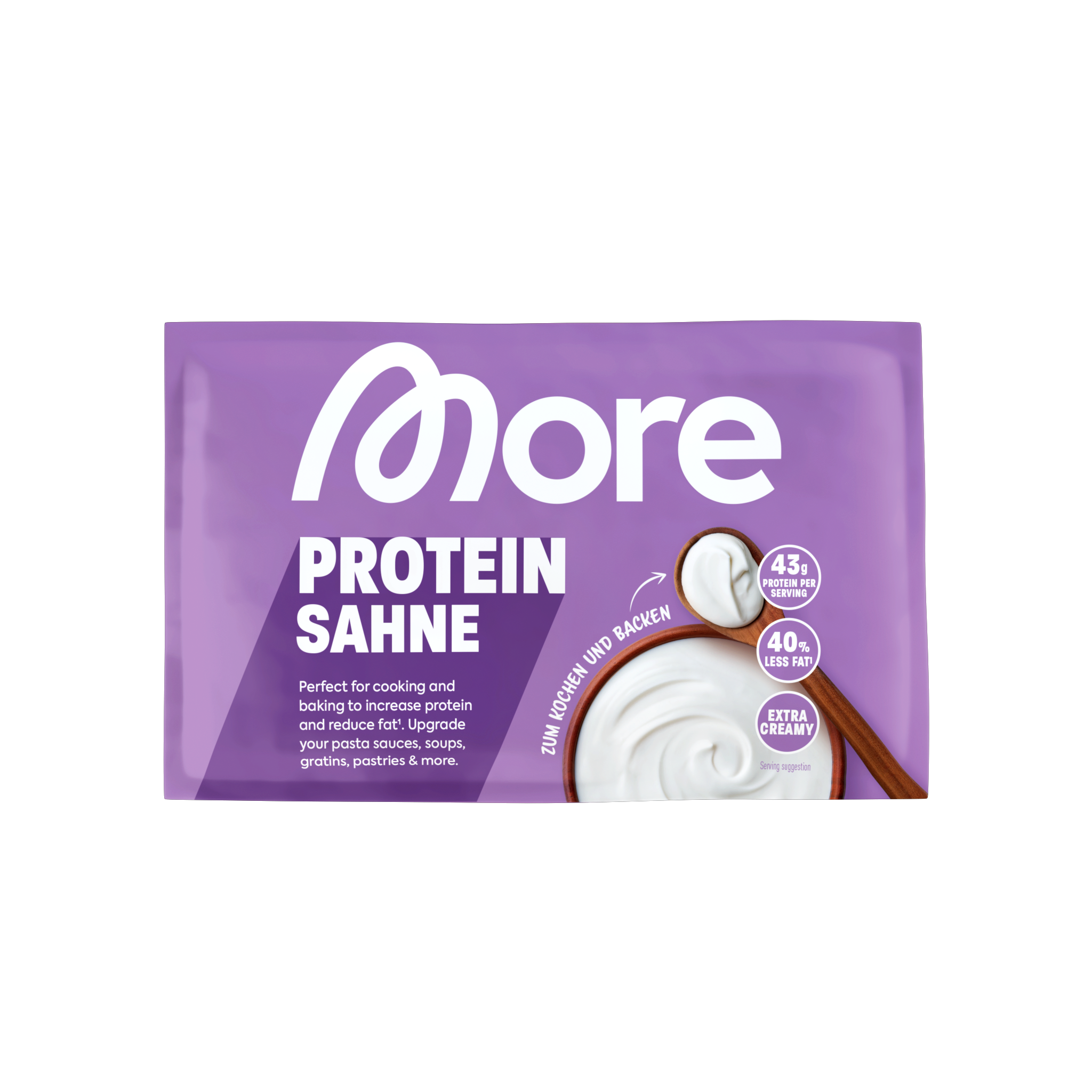 More Saucen & Back Protein – Sahne (50g Probe) Sahne 50g Probe