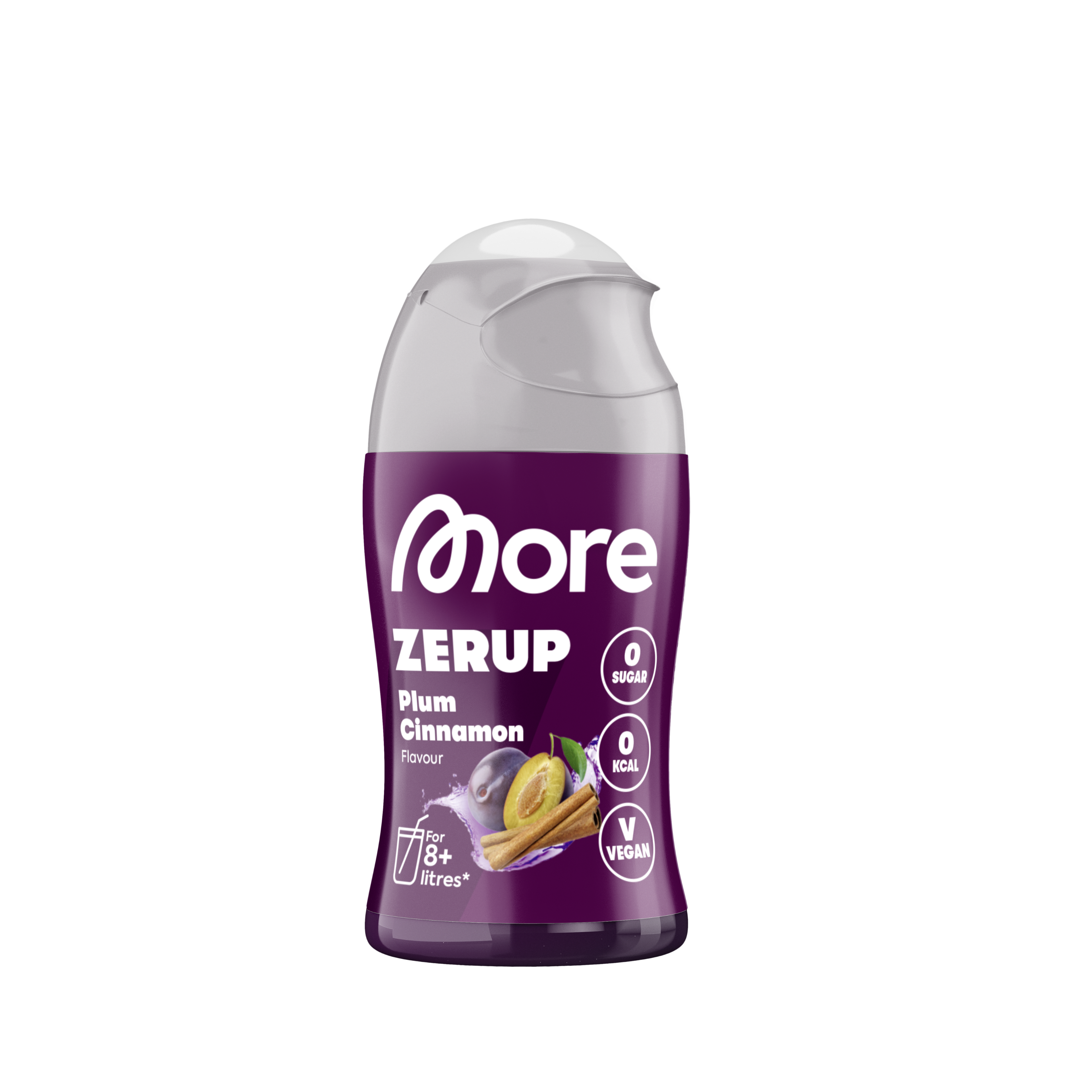 More Zerup – Zero Sirup (65ml) Plum Cinnamon 65ml