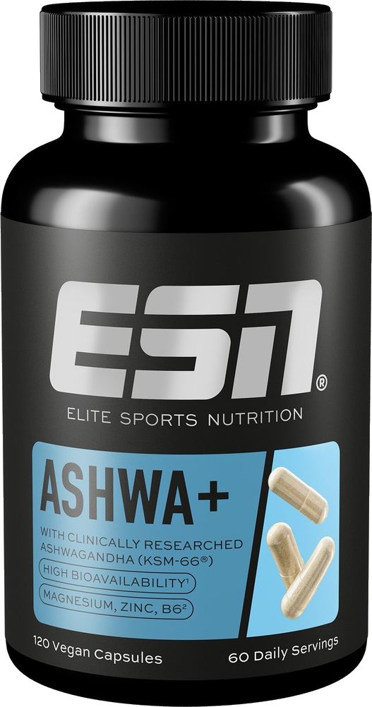 ESN Ashwa+ Ashwagandha Kapseln (120 Stück)