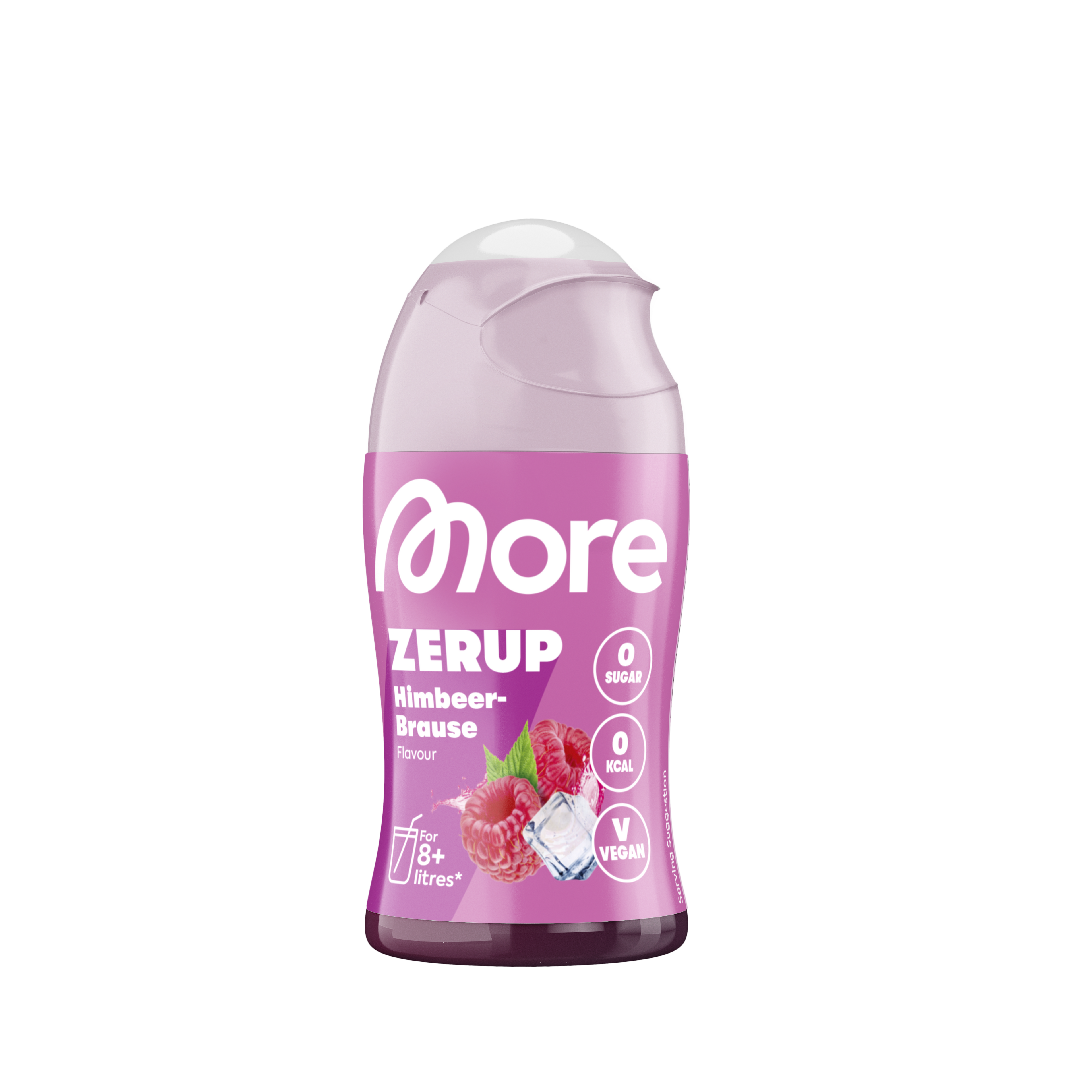 More Zerup – Zero Sirup (65ml) Himbeer Brause 65ml