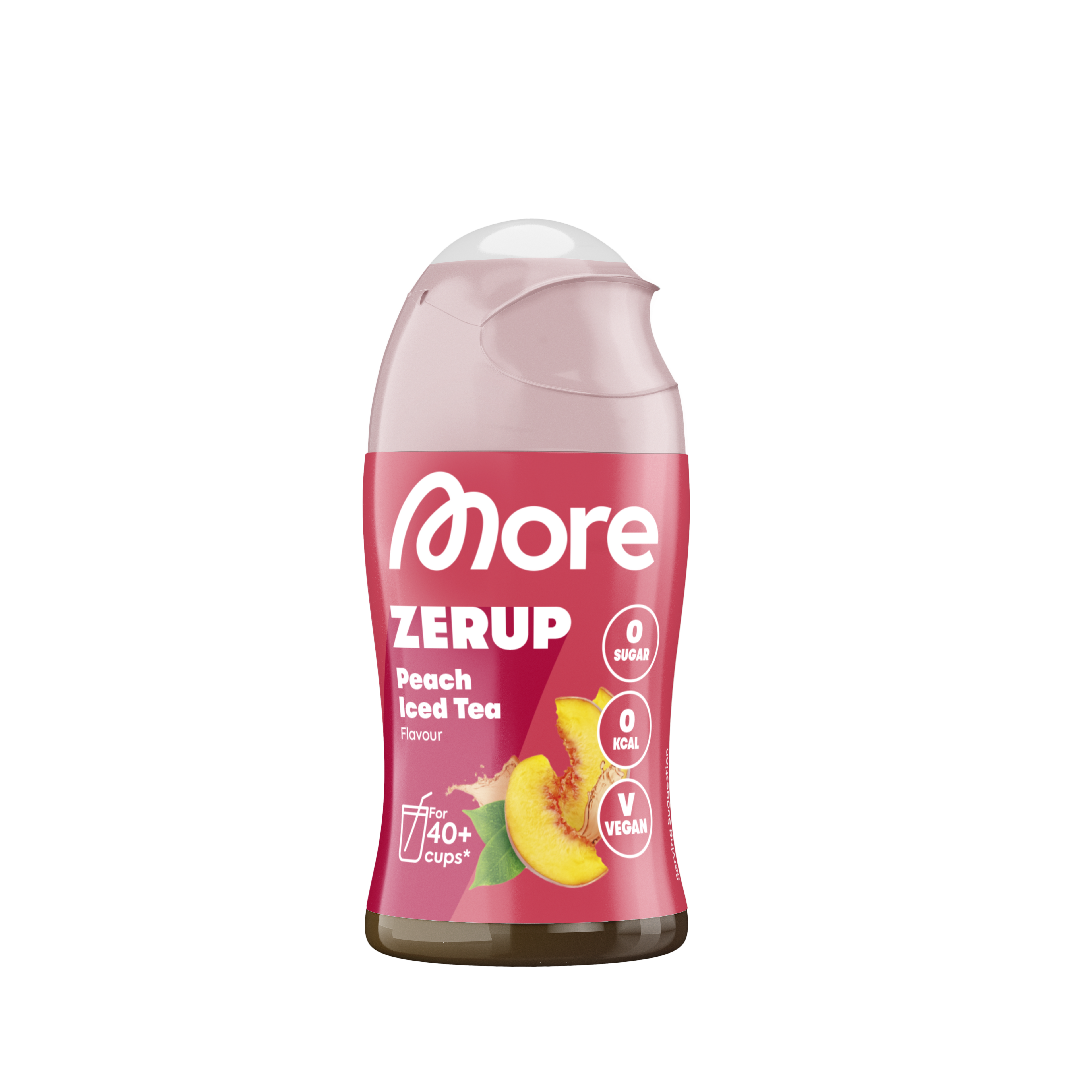More Zerup – Zero Sirup (65ml) Peach Iced Tea 65ml